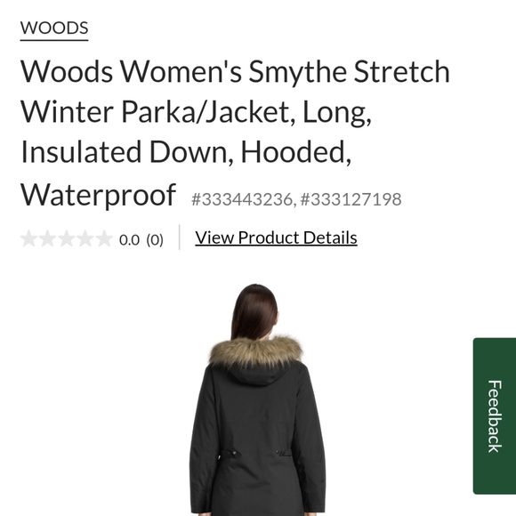 Wood's Winter Jacket ~Brand New With Tags - Picture 5 of 6